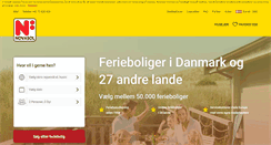 Desktop Screenshot of novasol.dk