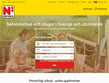 Tablet Screenshot of novasol.se